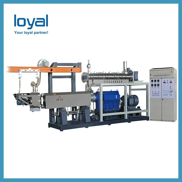 Commercial Industrial Extruded Fried Wheat Flour Snacks Crispy Chips Machine